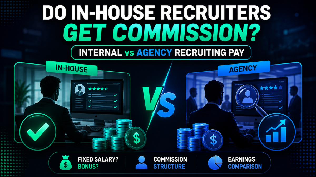 Do In-House Recruiters Get Commission? Internal vs Agency Recruiting Pay
